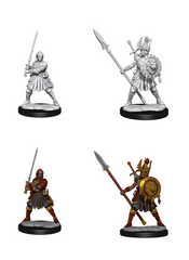 DND FRAMEWORKS: HUMAN FIGHTER FEMALE